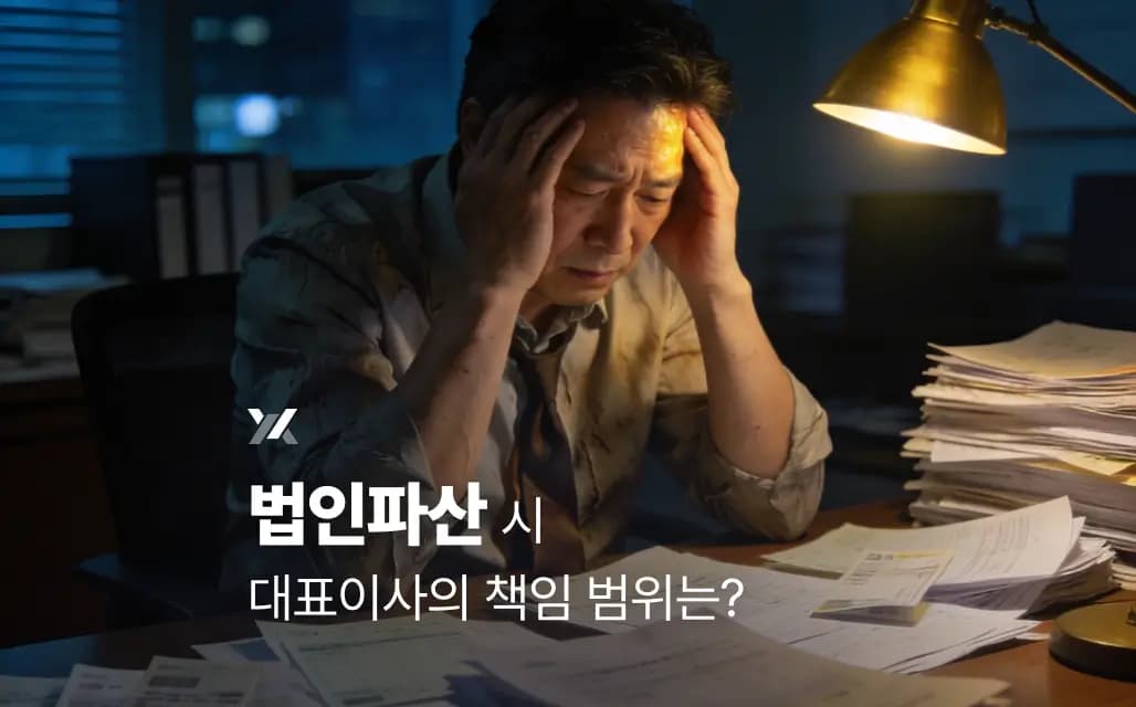 법인파산 시 대표이사의 책임 범위는?