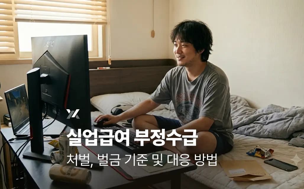 실업급여 부정수급 | 처벌, 벌금 기준 및 대응 방법