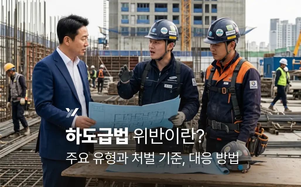 하도급법 위반이란? 주요 유형과 처벌 기준, 대응 방법