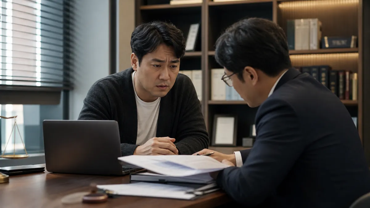 청구이의소송 항소심 집행배제 대응을 위해 변호사 상담을 찾은 의뢰인