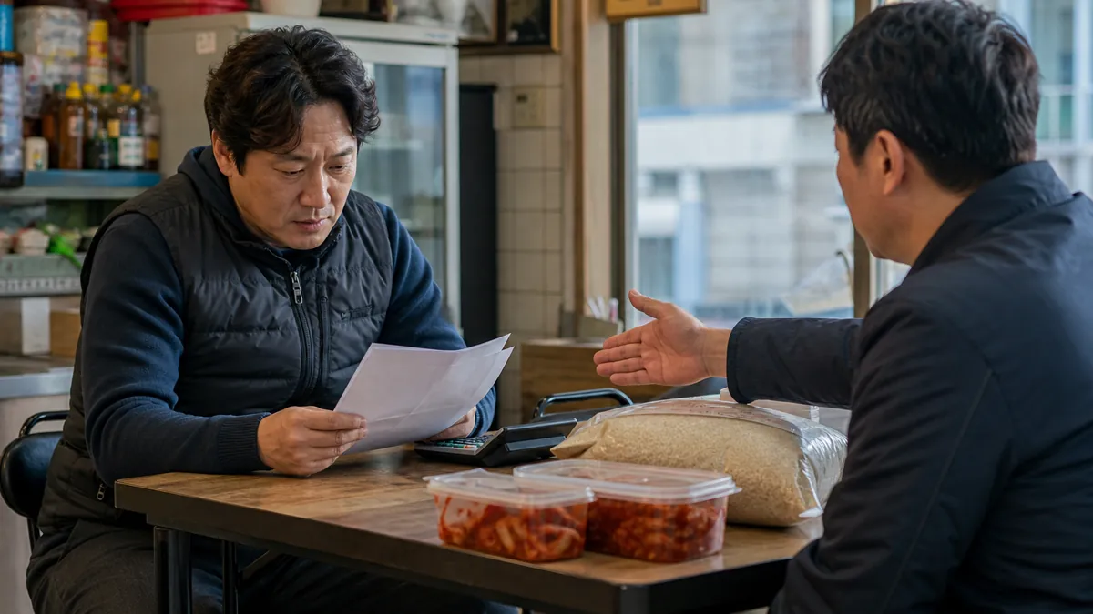 지인에게 빌려준 대여금 잔액과 식료품 추가 공제 다툼에 대응한 사례