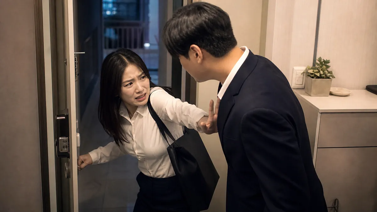 직장 선배의 집 안 강제추행 피해를 고소대리로 대응한 사례