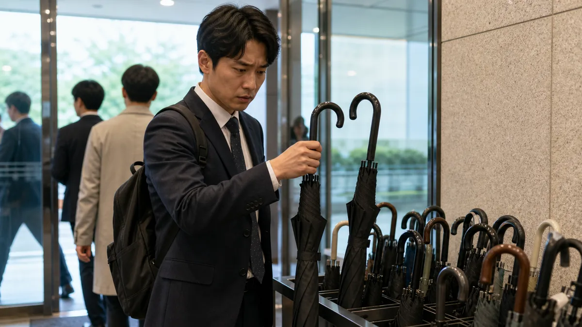 검정 장우산 착오로 절도 혐의를 받은 의뢰인의 불기소 대응 사례