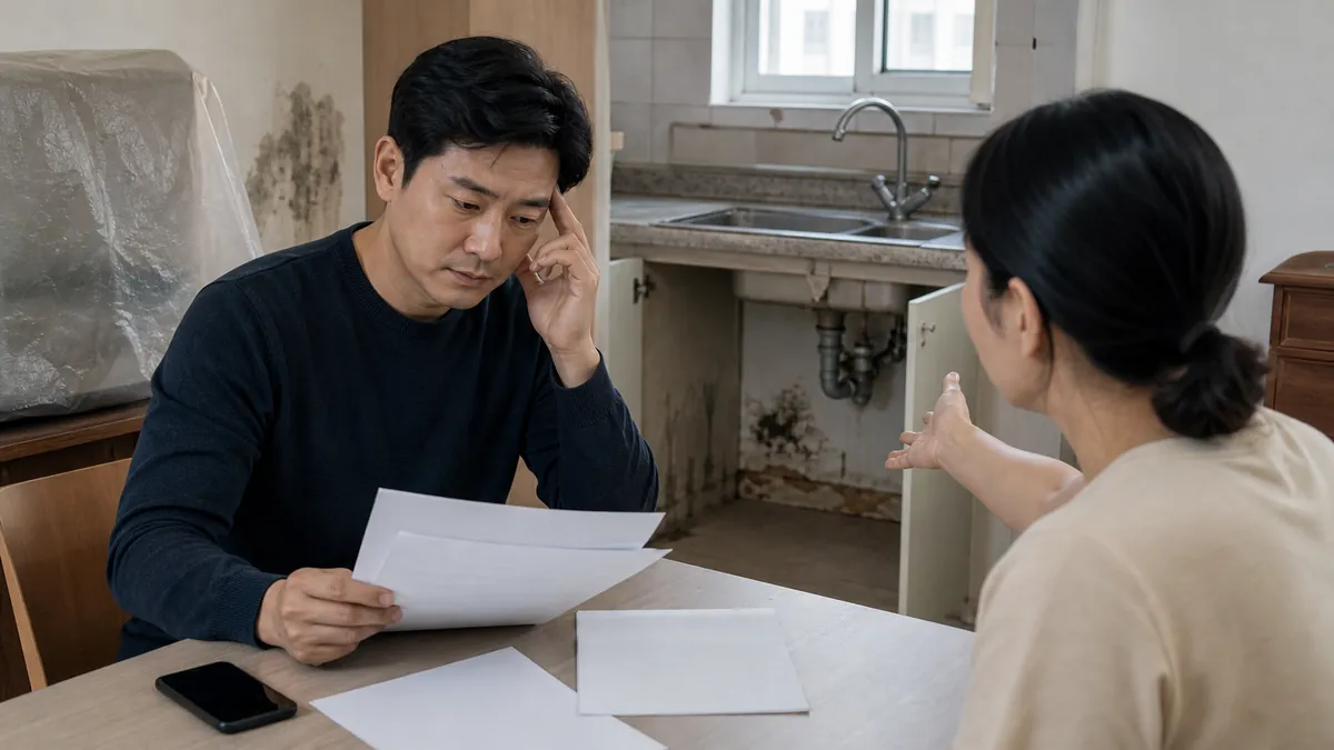 아파트 누수·곰팡이 손해배상 항소심에서 수선의무와 인과관계에 대응한 임대인