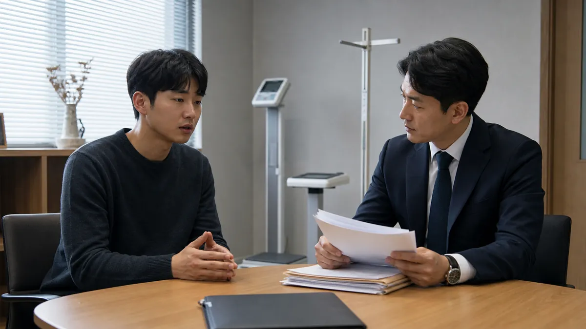 고의 체중감량 병역법위반 혐의와 기존 저체중 기록을 근거로 한 불기소 대응