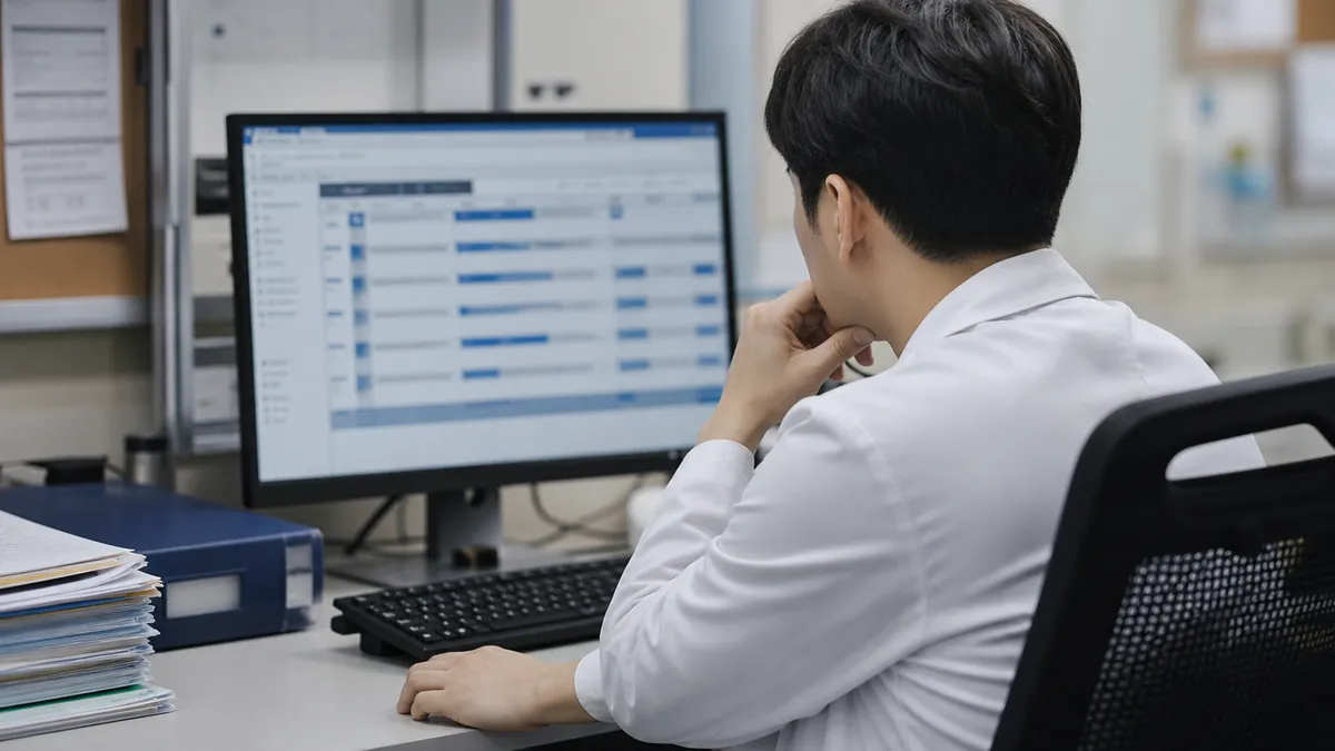 수술리스트 조회의 의료법 위반 여부와 전자의무기록 해당성을 다툰 항소심