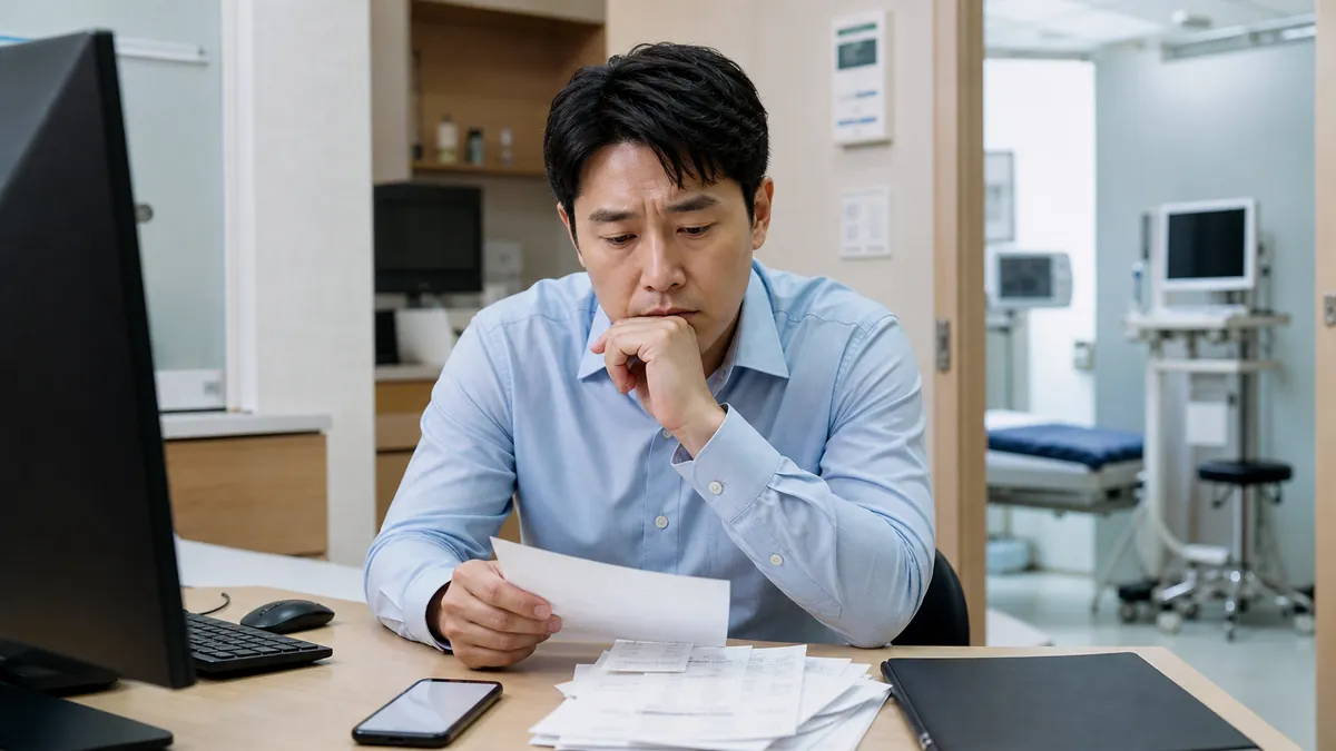 건강검진 비용 실손보험 청구로 보험사기 수사를 받은 의뢰인의 대응