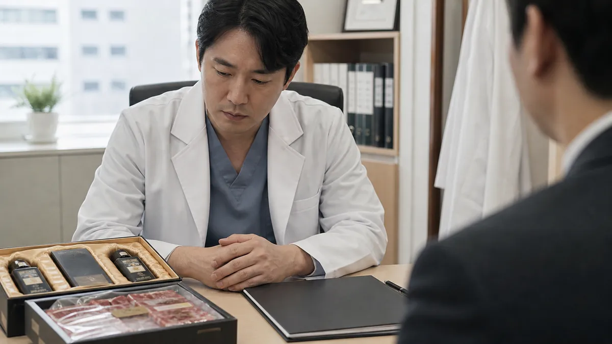 의약품 선물 수수 의료법위반 혐의 인정과 기소유예 대응