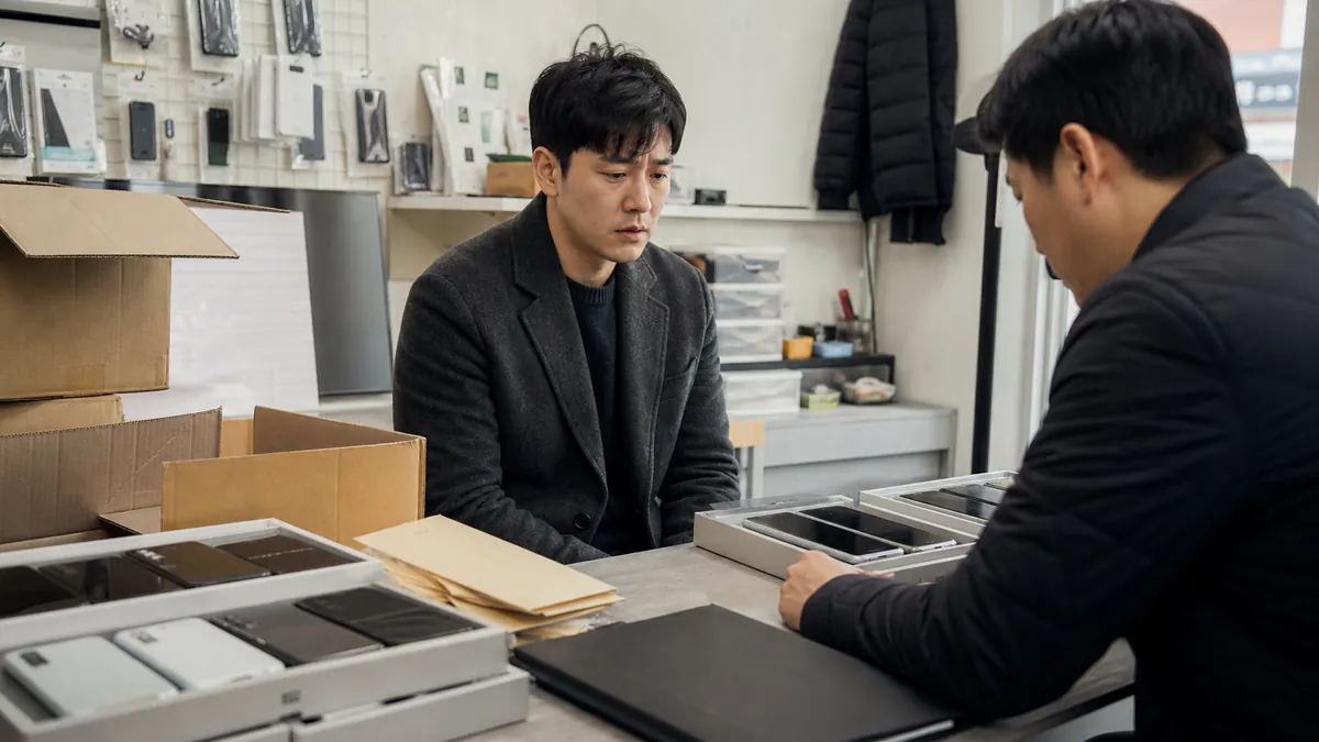 휴대전화 341대 편취 혐의로 1심 실형을 선고받고 분할 변제 사정을 들어 항소한 사기 사건