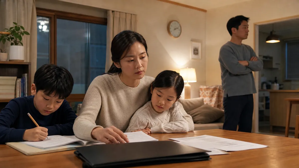 이혼 항소심에서 두 자녀 양육권 변경과 재산분할 증액을 다툰 사례