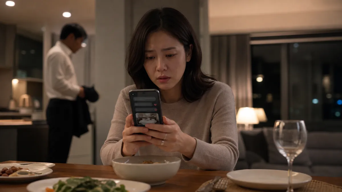 배우자의 직장 동료와 주고받은 애정 메시지와 숙박 제안에 대한 위자료청구 대응