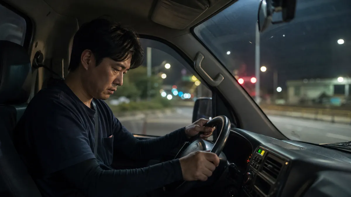 음주운전 전력에도 재범한 화물차 운전자, 음주운전집행유예 대응 사례
