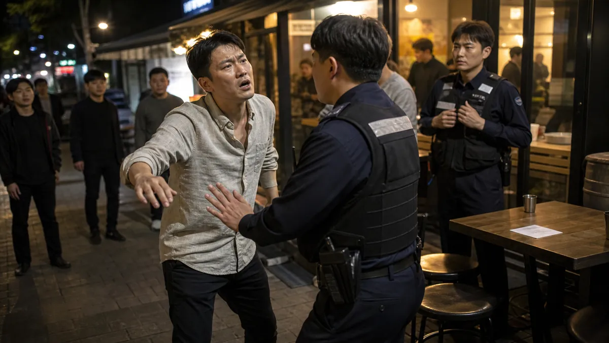 공무집행방해 전력 있는 의뢰인의 경찰관 폭행 사건과 형사재판 대응
