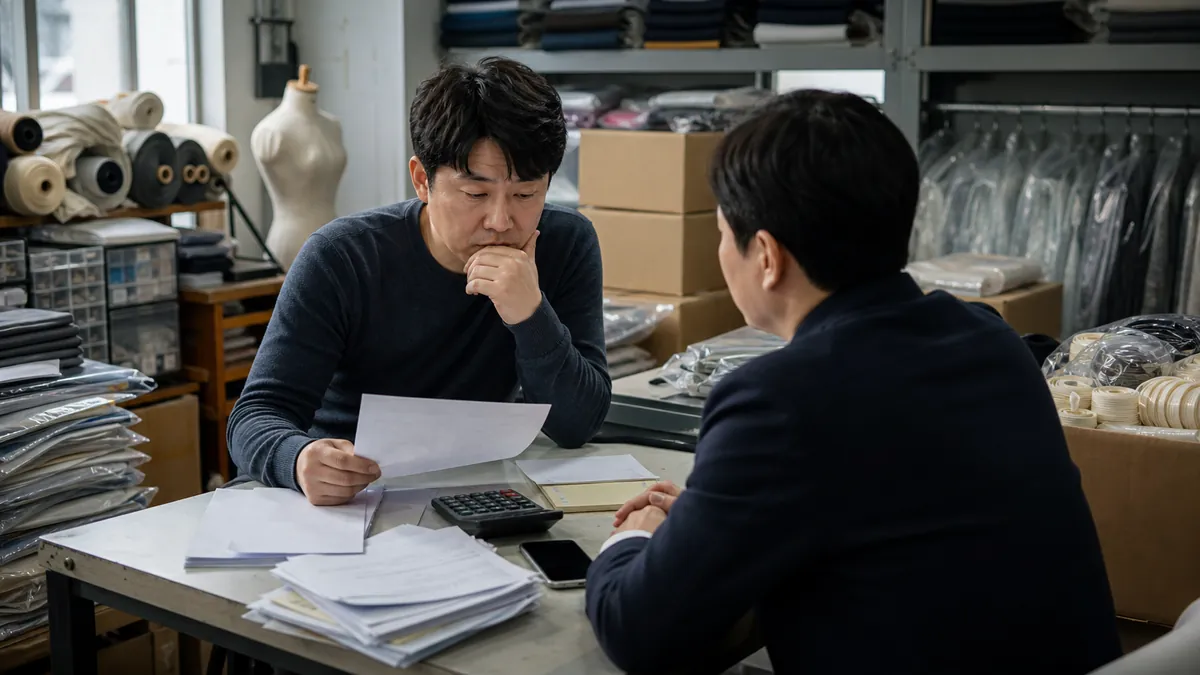 의류 부자재 대금 약 5,000만 원 미지급 사기 혐의와 집행유예 대응