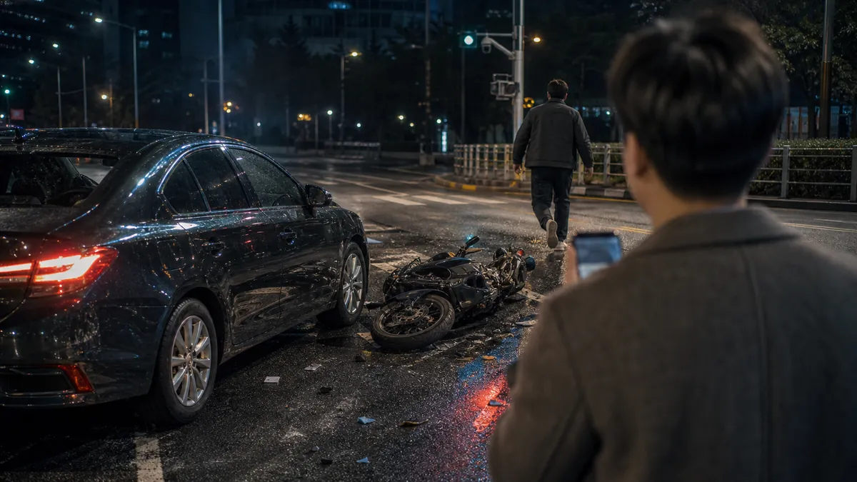 음주과속 뺑소니 사망사고의 사고 인식과 도주치사 고소 대응