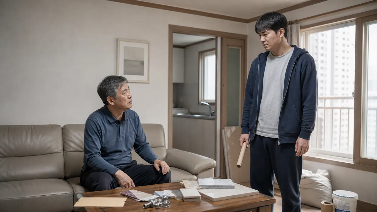인테리어 비용 반환 갈등으로 존속폭행 혐의 수사에 대응한 의뢰인