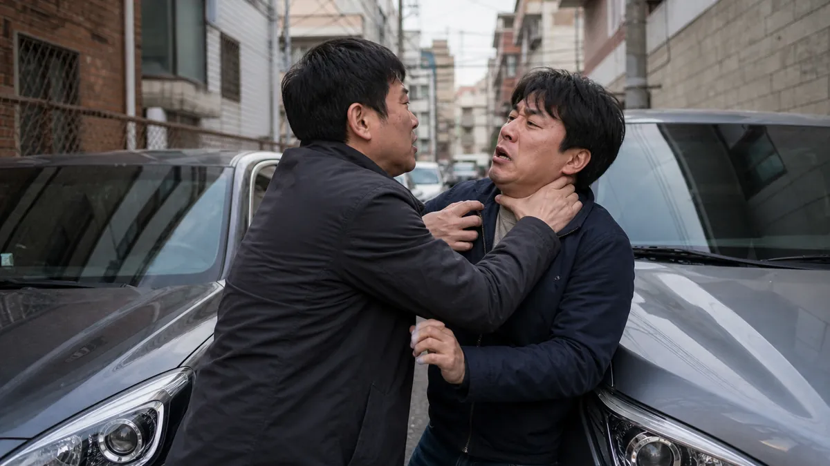 골목길 차량 교행 시비로 상해 혐의를 받아 합의와 기소유예 대응이 필요했던 의뢰인