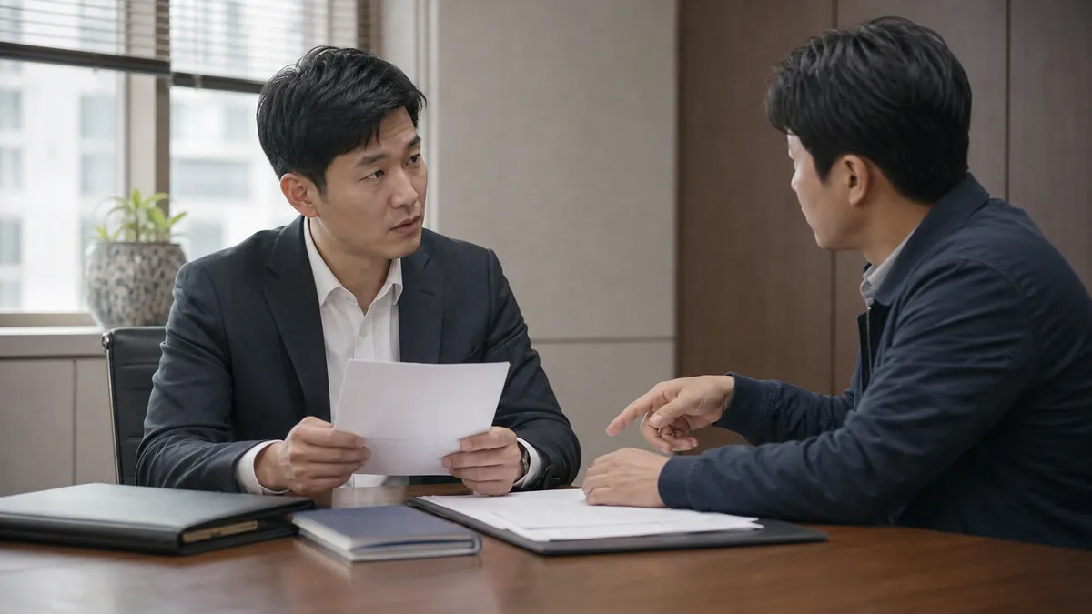 보험 유지 의무 위반으로 합의서상 위약금 지급 책임을 다툰 의뢰인