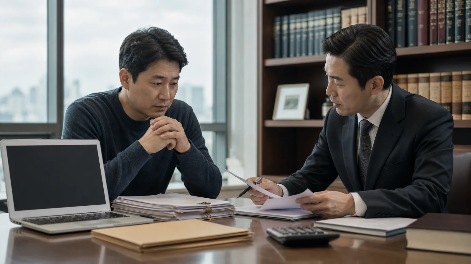 상대방의 무대응으로 민사 청구 소송을 제기한 경위